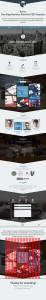 Arrow - One Page Business Portfolio Template PSD