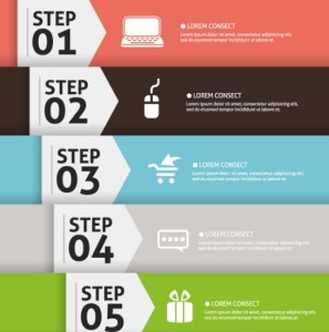 Creative Colorful Number Labels Vector 03