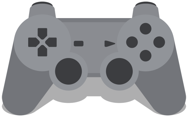 Playstation Gamepad Vector PSD