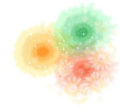 Creative Hand Drawn Watercolor Floral Vector 02