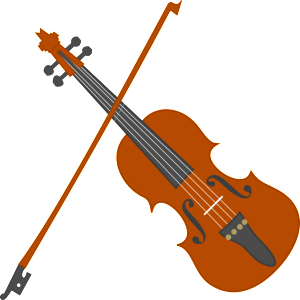 Violin Vector SVG