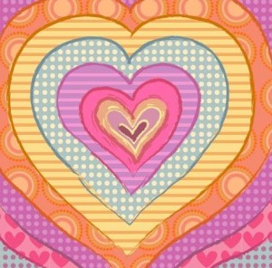 Hand Drawn Heart Pattern Vector