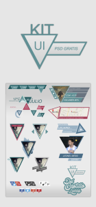 Fashion Triangle UI Kit