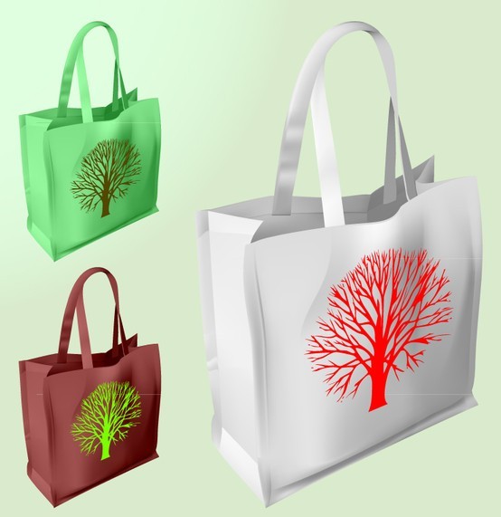Colorfull Shopping Bags Vector