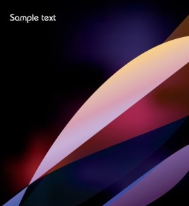 Bending Light Lines Background Vector 05