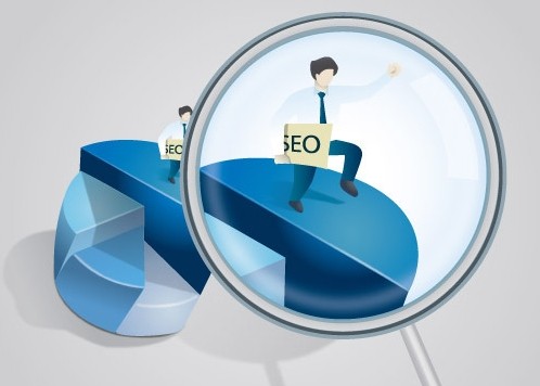 SEO Services Vector Illustration