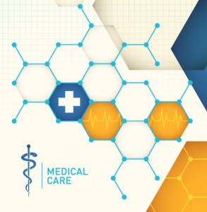 Creative Medical Care Background Vector