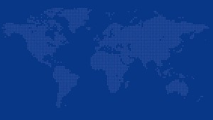 Dotted World Map Vector 02