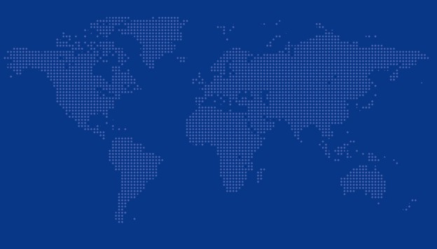 Dotted World Map Vector 02