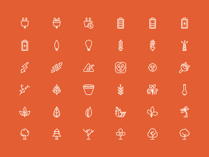 200+ Line Icons Pack Vector