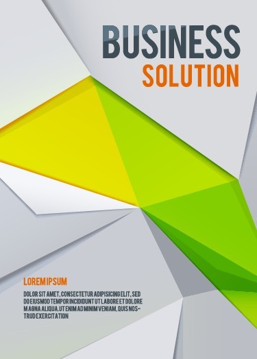 Business Geometry Background Vector