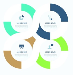 Creative Circle Infographic Presentation Elements Vol.3