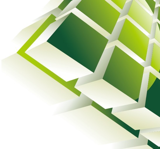 Abstract 3D Cube Background Vector 03