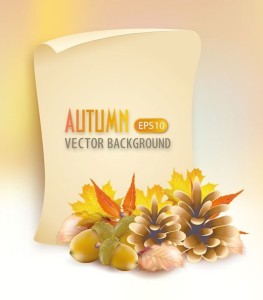 Hello Autumn Vector