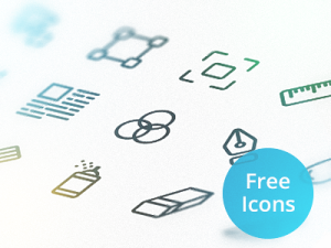 15 Simple Line Icons (PSD+Vector)