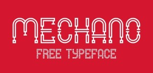 MECHANO Typeface