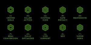 Hexagon Icon Set