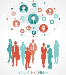 Business Activities Background Vector