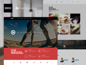 IDDO Fashion PSD Web Theme