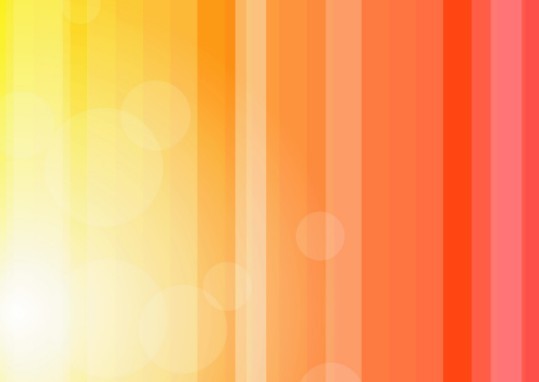 Bright Orange Abstract Background Vector 04