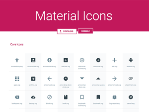 Material Icons Pack SVG