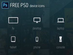 Device Icons PSD