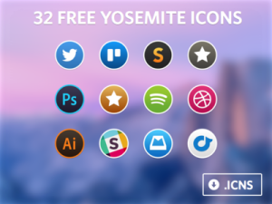 Yosemite Icon Set ICNS