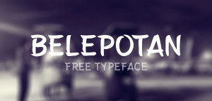 Belepotan Font