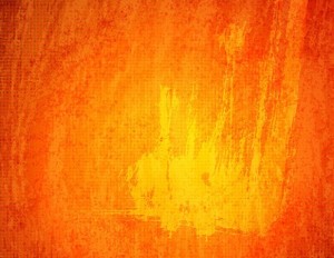 Hand Paint Orange Grunge Background Vector