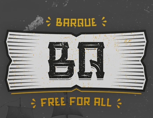 Barque Vintage Typeface