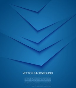 Blur Origami Business Background Vector