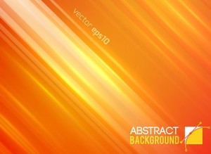 Orange Gradient Lights Background Vector
