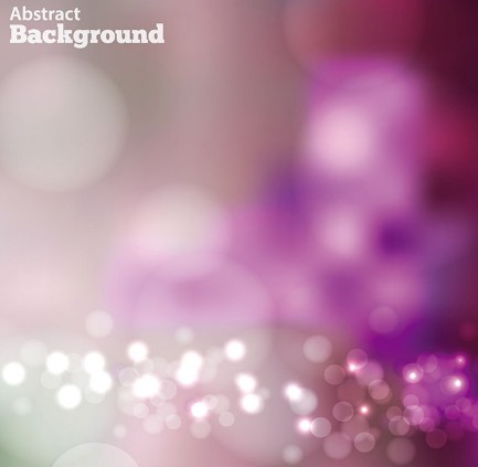 Blurred Sunshine Halos Background Vector