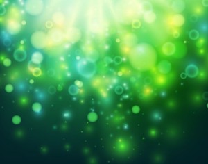 Dark Green Light Spots Background Vector