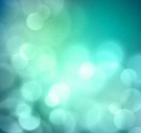 Blurred Sky Blue Halos Background Vector