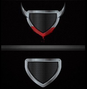 Metal Shield Vector