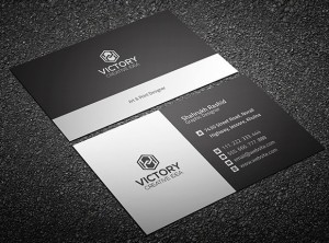 Graiht & Corporate Business Card Template PSD