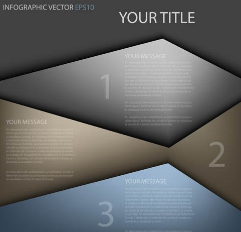 Elegant Abstract Infographic Background