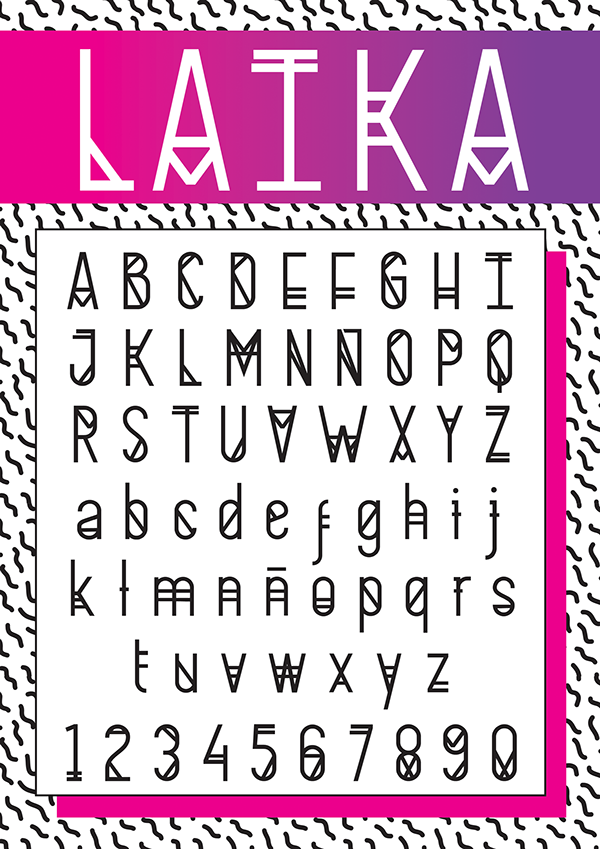 LAIKA THE SPACE Font