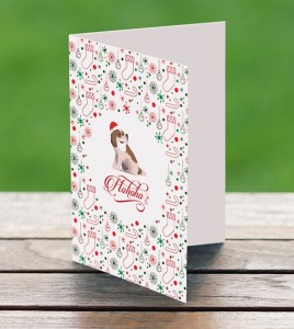 Holiday Greeting Card Template PSD