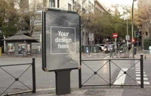 Outdoor Advertising PSD Mockup
