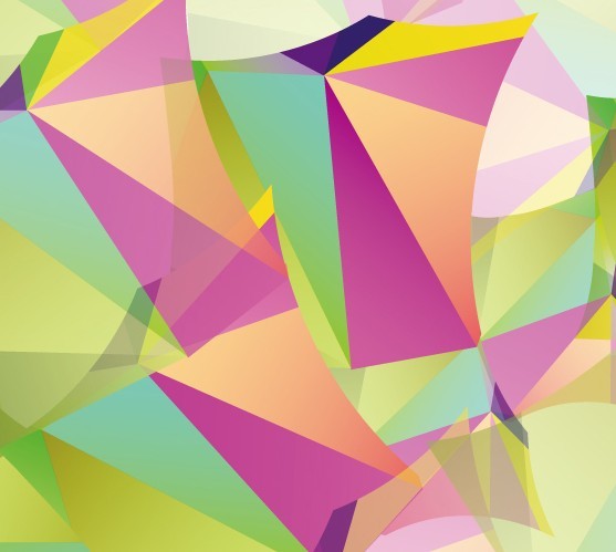 Colorful Abstract Triangles Background Vector