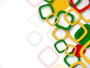 Colorful Boxes Background Vector