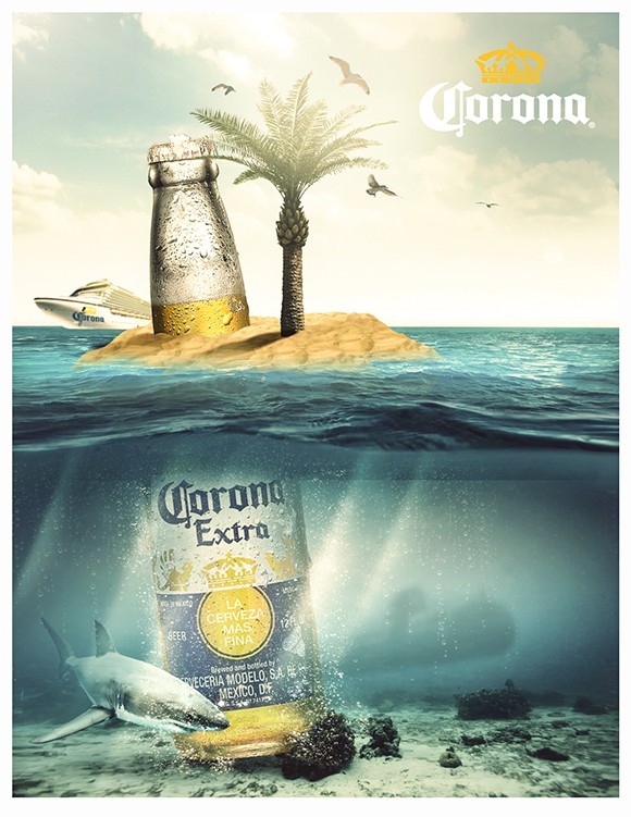 Corona Beach Flyer Template