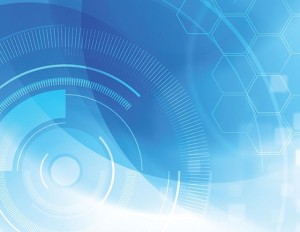 Blue Digital Background Vector