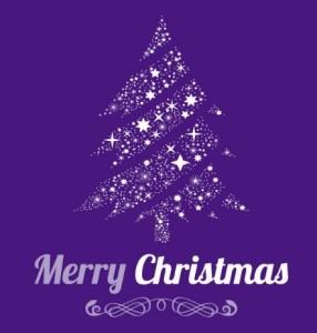 Christmas Tree Of Stars Vector