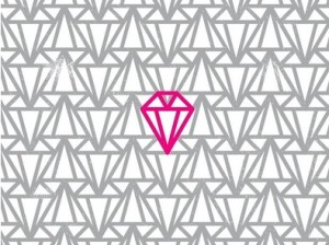 Simple Diamond Pattern Vector
