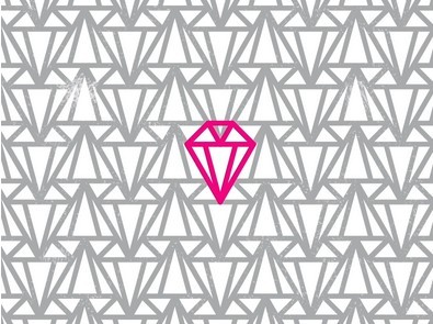 Simple Diamond Pattern Vector