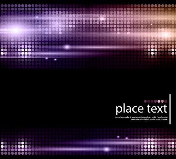 Purple Dots Background Vector