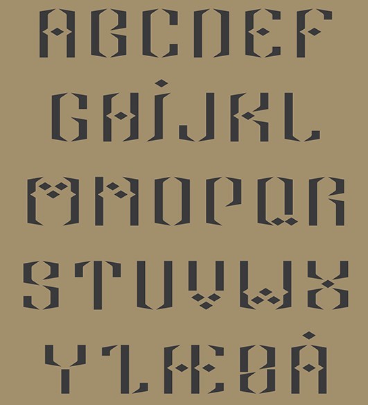 Alif Display Typeface